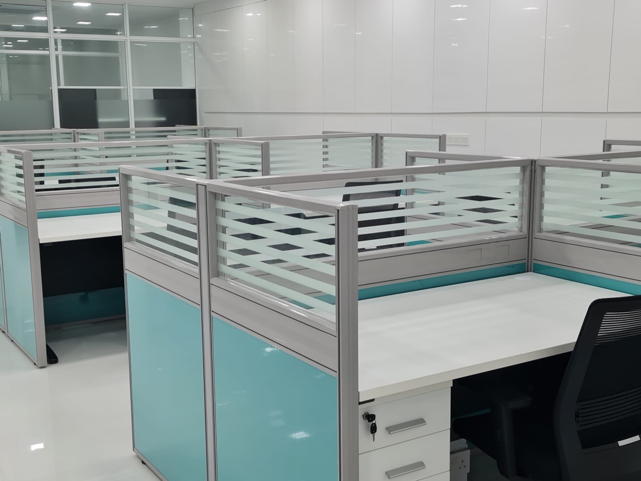 Open office workstations
